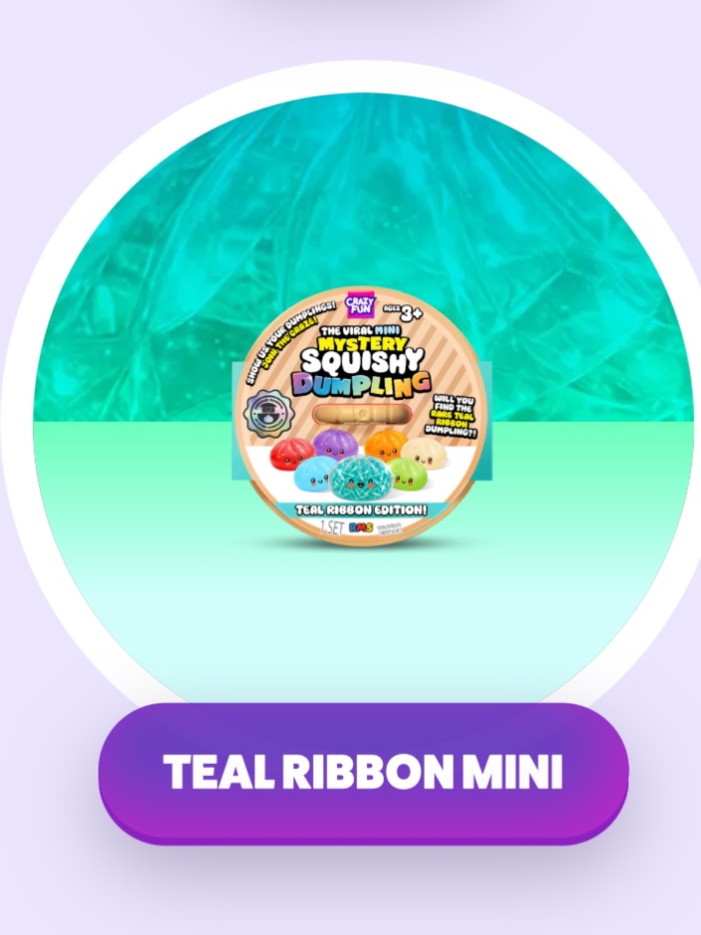 Crazy Fun, RMS The Viral MINI Mystery Squishy Dumpling